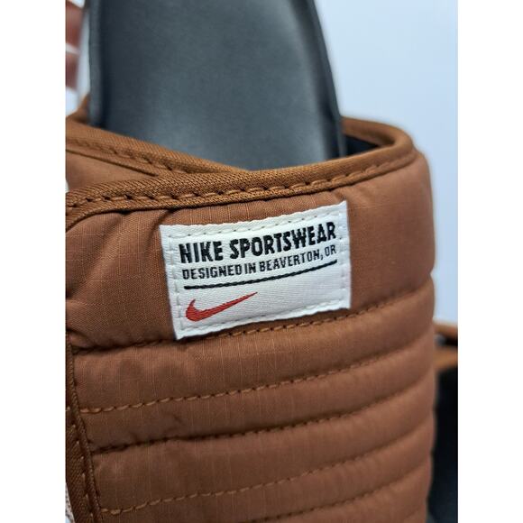 Nike Asuna 2 Slides Mens Size 9 Chocolate Brown Beach - Picture 1 of 7